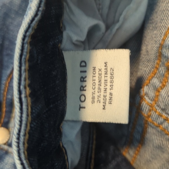 Torrid Distressed Boyfriend Jeans - Picture 7 of 7
